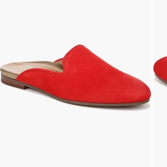 Vionic Willa Mule in Red Suede Leather 6 NWOB - Picture 3 of 15